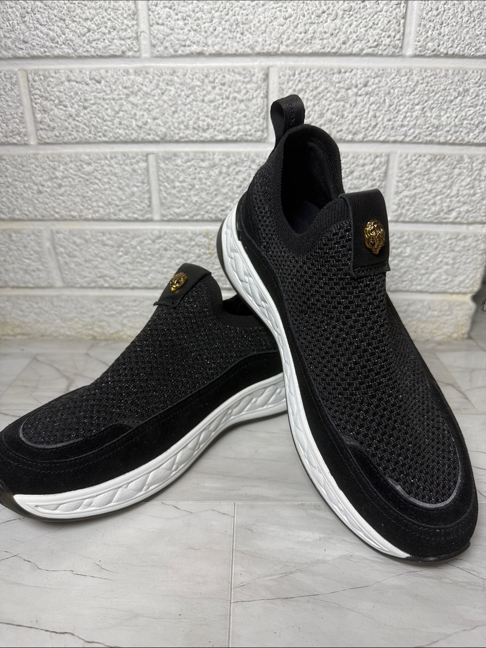 Kurt Geiger London Kensington Knit Slip-On Sneaker NEW